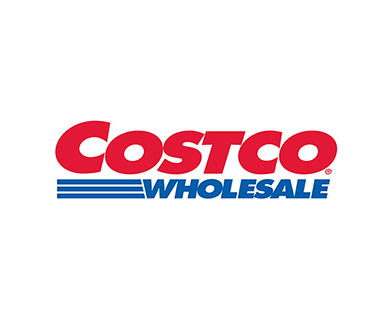 Costco Wholesale logo on black background